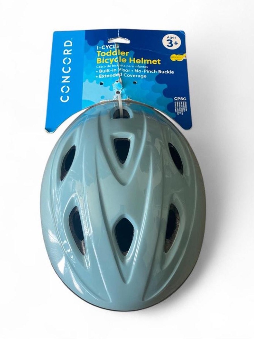 Concord Toddler Bicycle Helmet in Light Blue